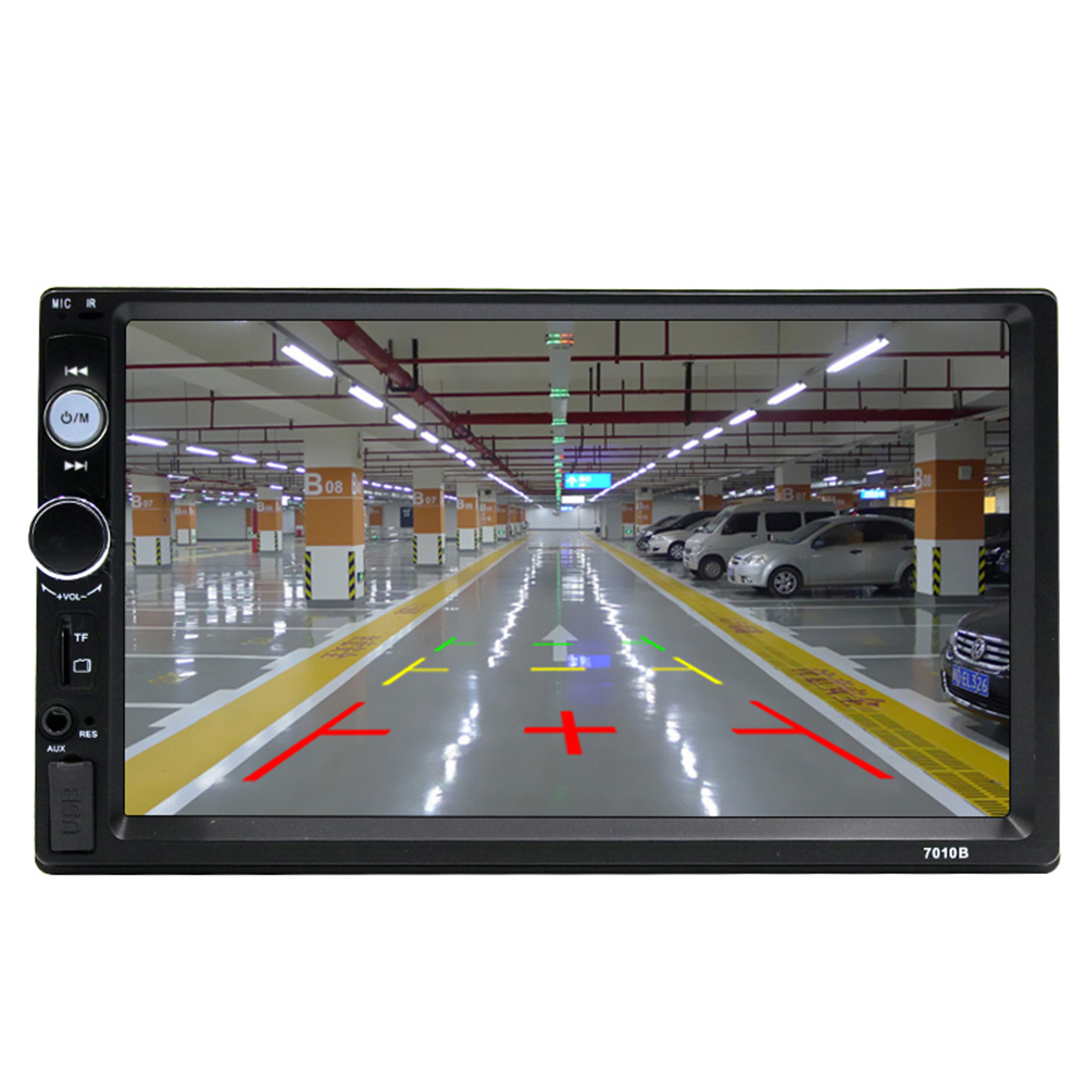 7010B 7" Double Din Touchscreen Car Stereo with Reverse Camera, Bluetooth & PhoneLink - Image 6