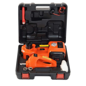 Maddox Electric Car Jack Kit – 12V Automatic Hydraulic Jack with Carry Case