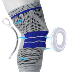 Maddox Compression Knee Support with Gel Ring – Breathable Knee Brace for Pain Relief