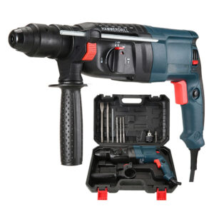 Maddox Electric Hammer Drill – Heavy-Duty Rotary Hammer with Case & Accessories