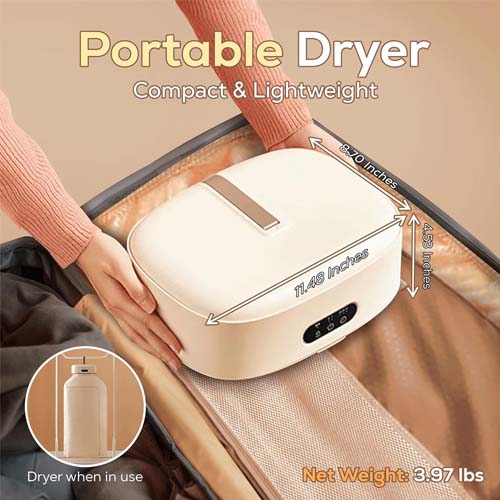 Maddox Portable Smart Clothes Dryer Wardrobe - Image 2