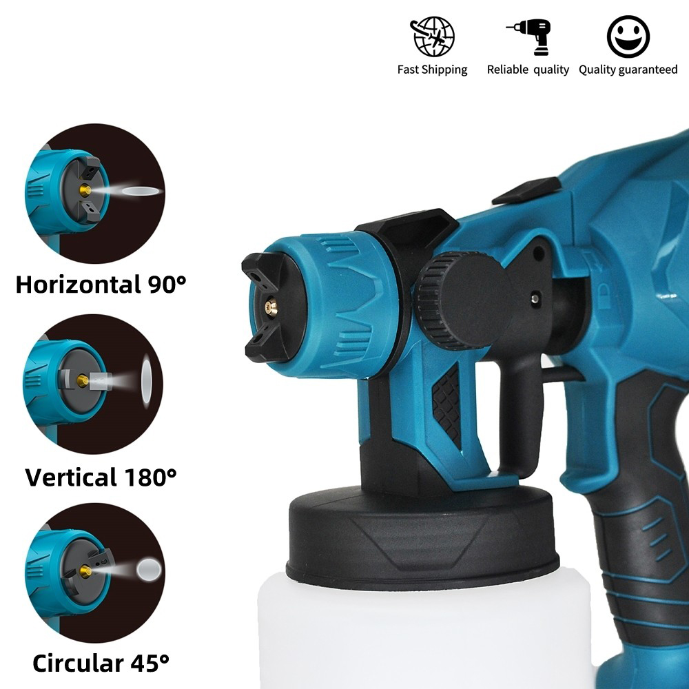 Maddox Cordless Electric Spray Gun – 48V Rechargeable Paint Sprayer with Battery - Image 3