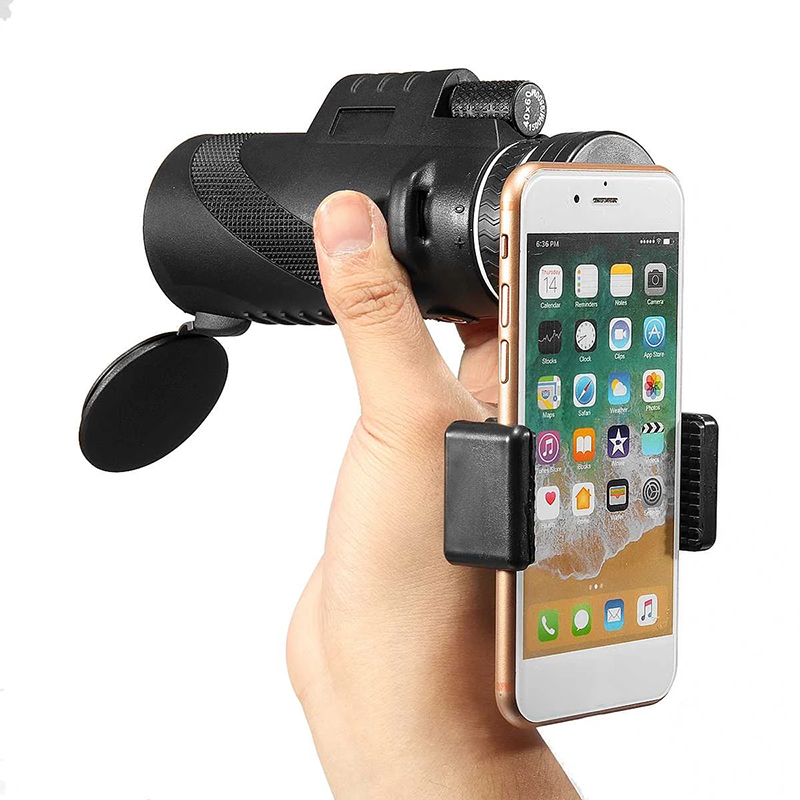 Maddox Monocular Telescope with Smartphone Holder – Portable Zoom Scope for Travel & Outdoor Use - Image 4