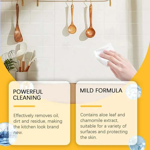 Maddox Multi-Purpose Kitchen Cleaning Wipes (40 Pack) - Image 4