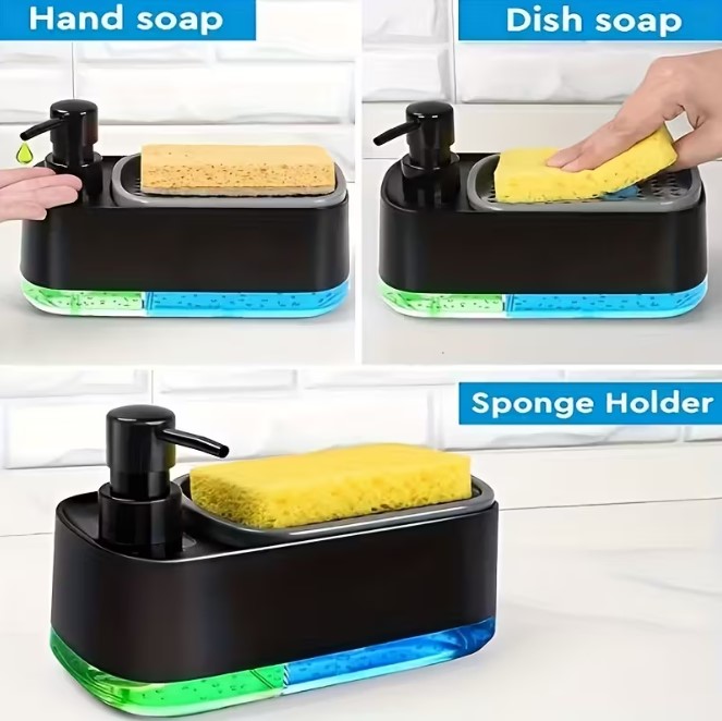 Maddox Soap Dispenser – Modern Refillable Hand Wash Dispenser for Bathroom & Kitchen - Image 5