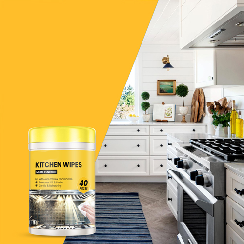 Maddox Multi-Purpose Kitchen Cleaning Wipes (40 Pack) - Image 6