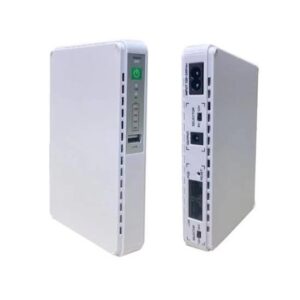 Maddox Mini DC UPS with POE – Backup Power Supply for Wi-Fi Routers, Fibre & CCTV