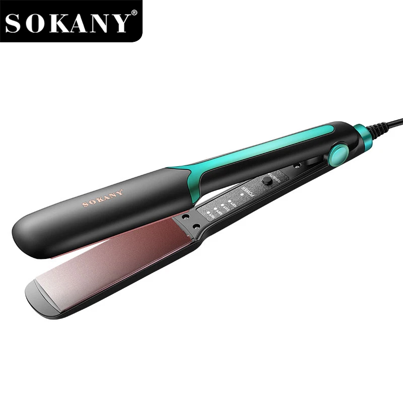 Sokany Professional Wide Plate Hair Straightener – Max Ceramic Flat Iron - Image 3