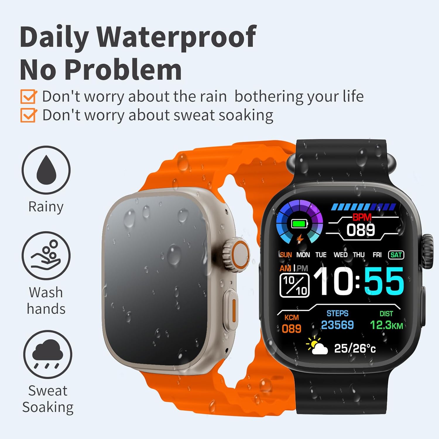 Wster WS-GS28 Watch 8 Ultra smart watch - Image 4