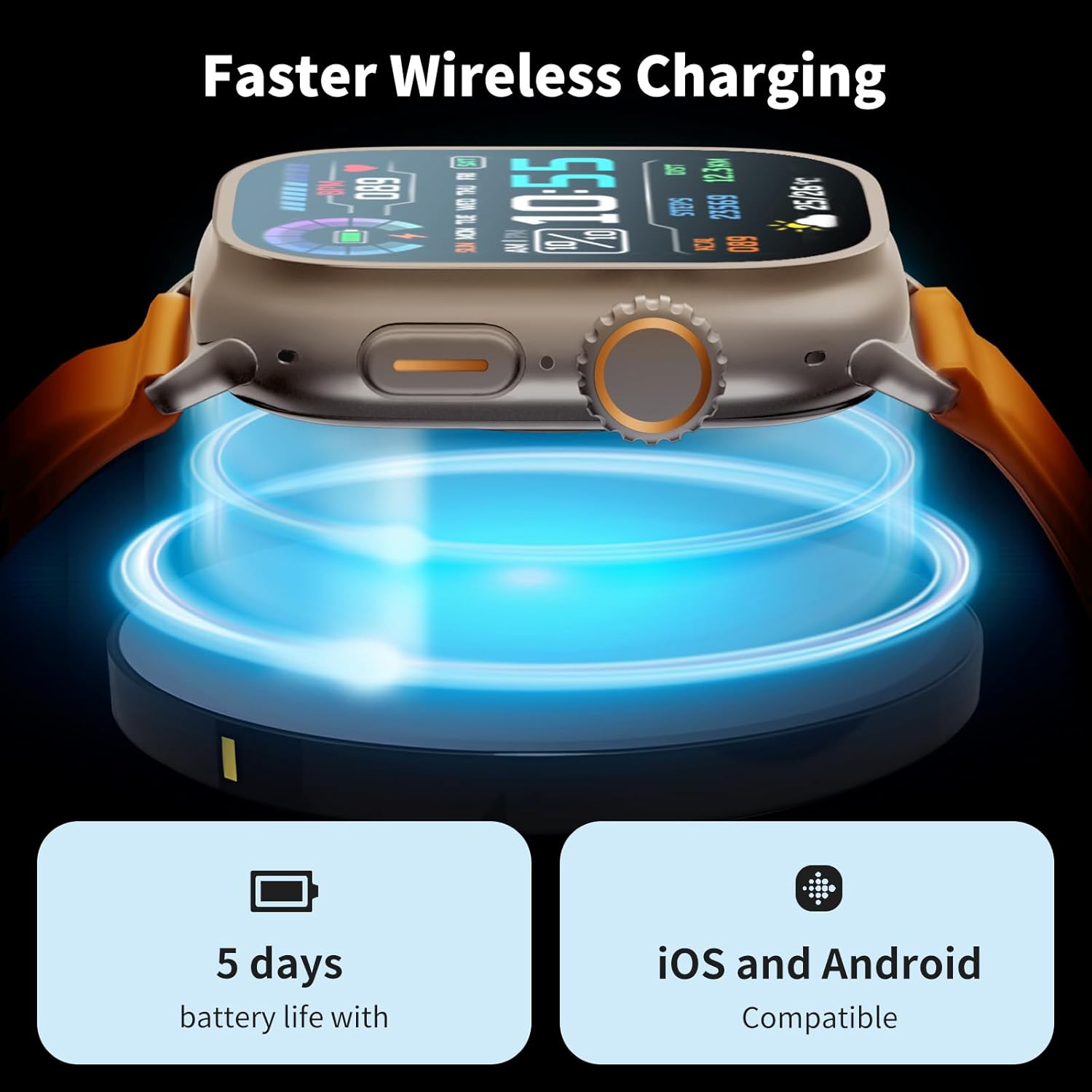 Wster WS-GS28 Watch 8 Ultra smart watch - Image 2