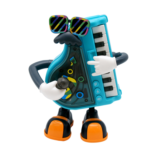 Mr. Nico Interactive Dancing Piano Robot – Animated Musical Toy with Lights & Sound