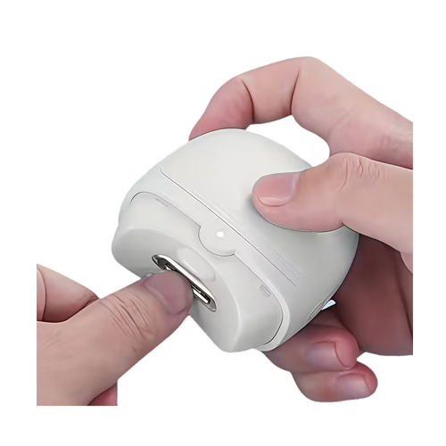 Electric Nail Clipper – Automatic Safety Nail Trimmer & Grinder with Storage Compartment