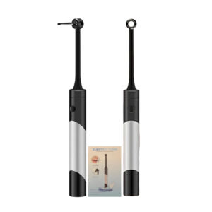 Premium Rechargeable Electric Dental Flosser & Tooth Stain Remover - Black