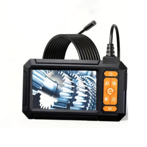P410 Digital Industrial Endoscope Inspection Camera - Waterproof HD Borescope with Screen