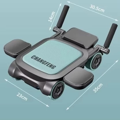 Changfeng Patented 4-Wheel Automatic Rebound Ab Roller with Elbow Support - Image 2