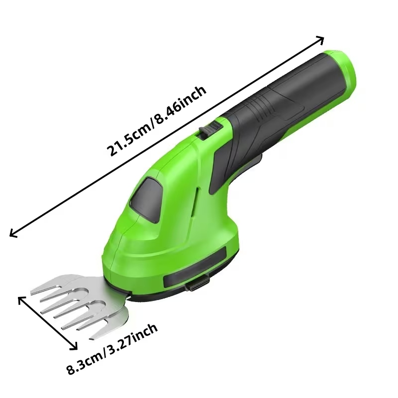 2-in-1 Rechargeable Cordless Grass Shear & Shrub Trimmer – Lithium Battery Garden Multi-Functional Scissors - Image 3