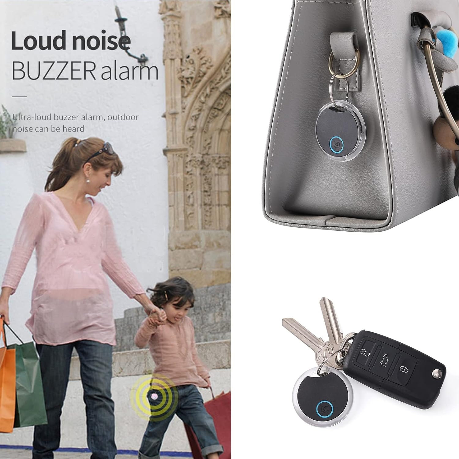 FinderGo Mini Smart Bluetooth Tracker Tag - Apple Find My Compatible - Image 3