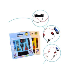 Kids Educational Basic Circuit Science Experiment Kit - DIY Physics & Electricity Learning Set for School Projects