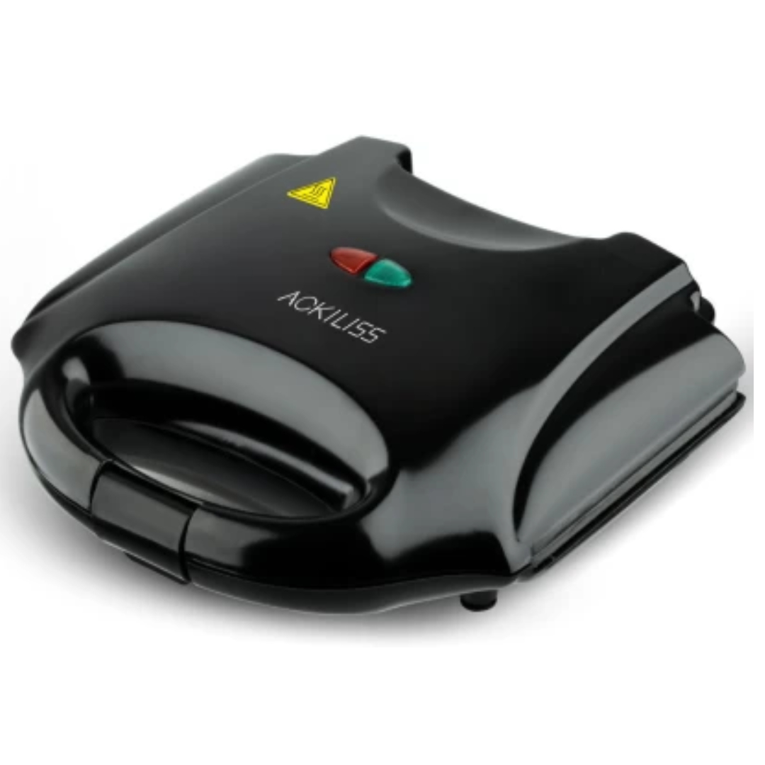 Ackiliss 750W Electric Sandwich Maker - Non-Stick Double-Sided Heating Toasted Sandwich Press - Image 5