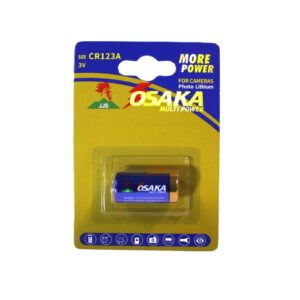 Osaka CR123A 3V Photo Lithium Battery - High-Power Battery for Cameras, Flashlights & Security Systems